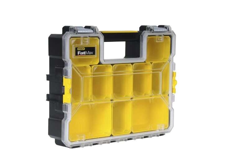 Image du produit ORGANISEUR ETANCHE PROFONDEUR 106MM - 10 COMPARTIMENTS AMOVIBLES - FATMAX - 1-97-518