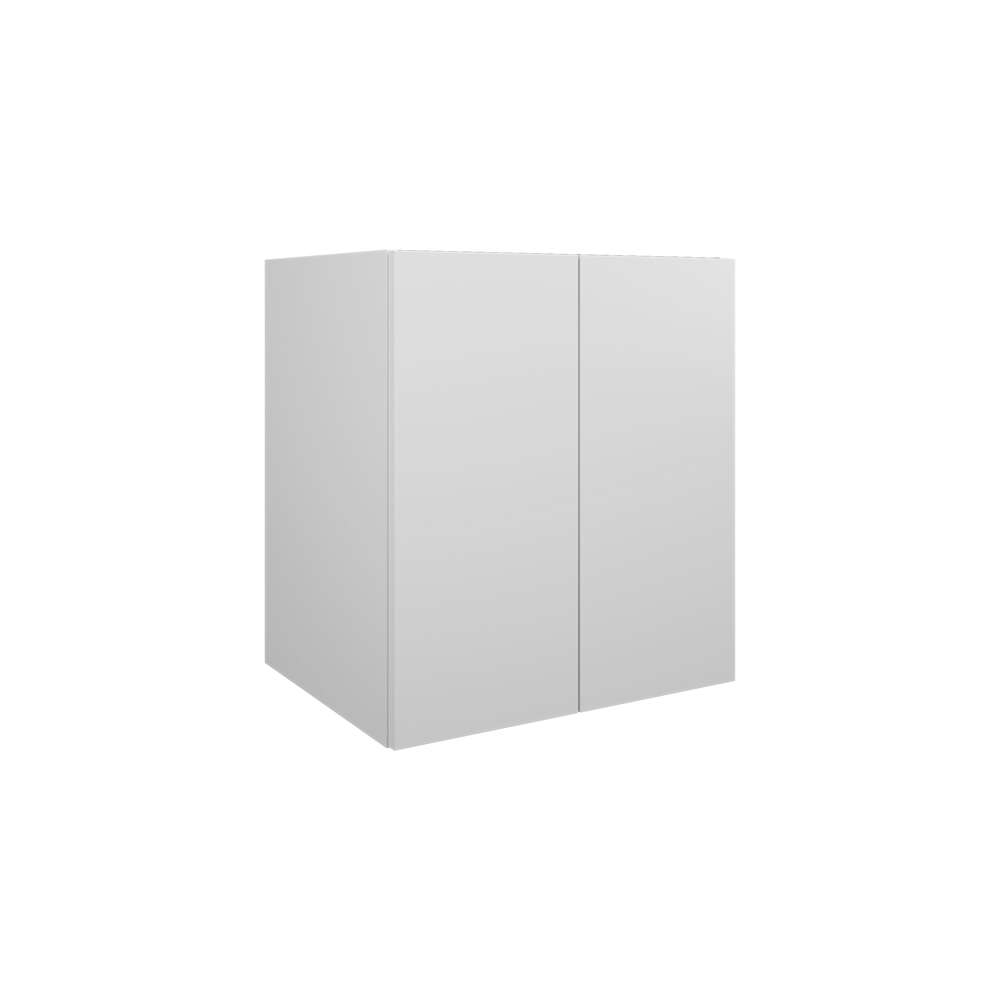 Image du produit MSV BLANC MAT L58 H64 P45 2 PORTES MELAMINE POUR SIMPLE VASQUE - DOM121