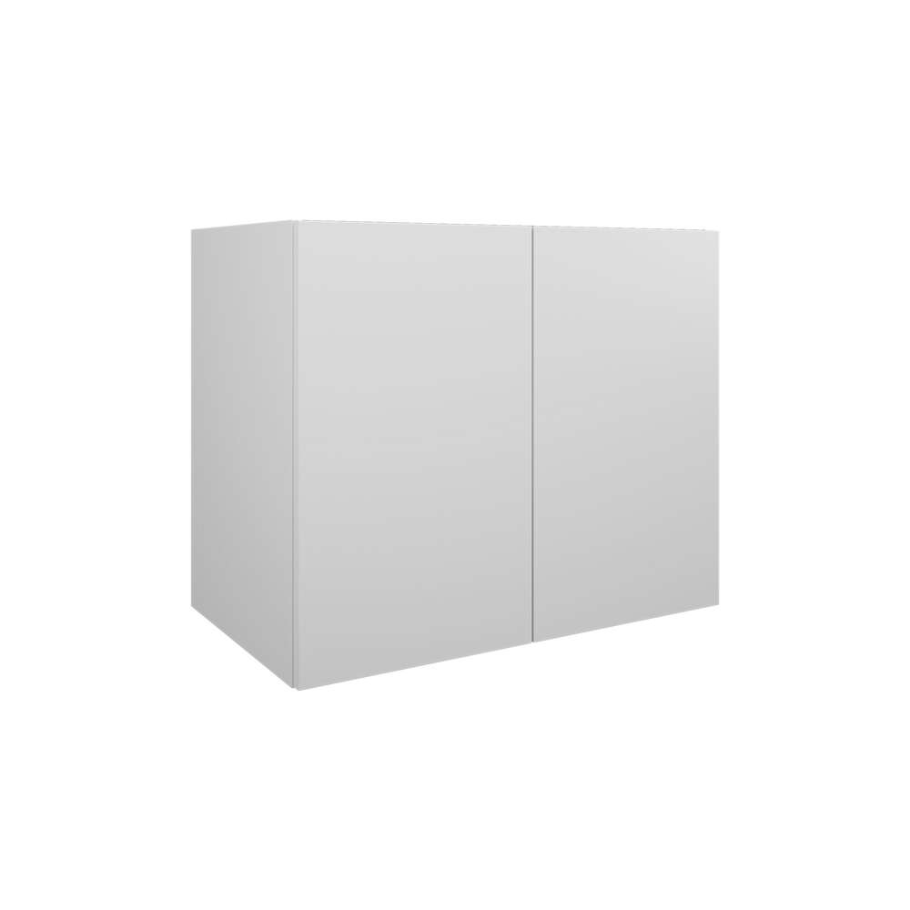 Image du produit MSV BLANC MAT L78 H64 P45 2 PORTES MELAMINE POUR SIMPLE VASQUE - DOM129