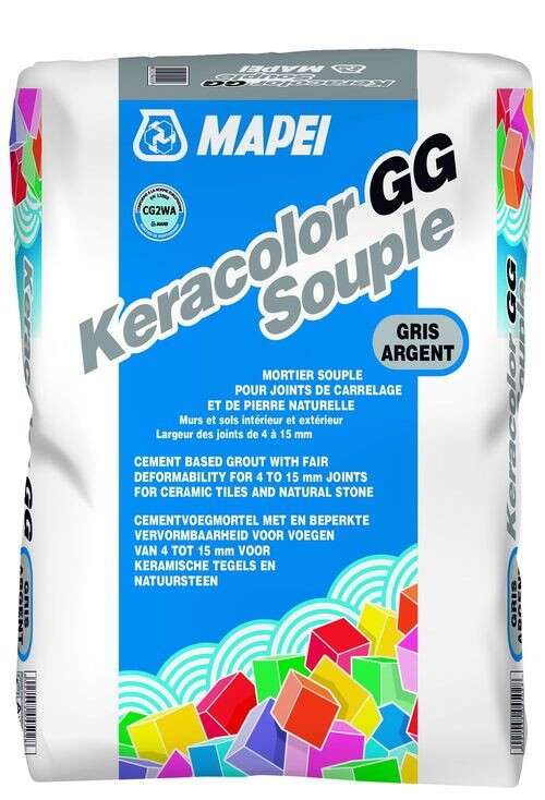 Image du produit KERACOLOR GG SOUPLE 25 KGS  111 GRIS ARGENT