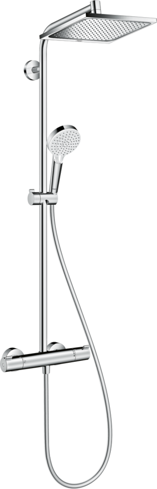 Image du produit SHOWERPIPE CROMETTA E 240 1JET ECOSMART CHROMÉ - 27281000