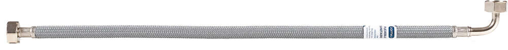 Image du produit FLEXIBLE SANITAIRE COUD&Eacute; DN13 TWIST-ACB FF-15X21-500MM DOMAO