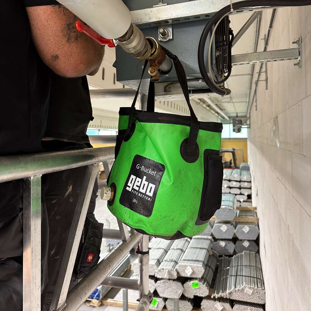 Image du produit KIT STARTER - SEAU G-BUCKET 20 LITRES PVC 0,9MM + KIT R&Eacute;PARATION - 76000