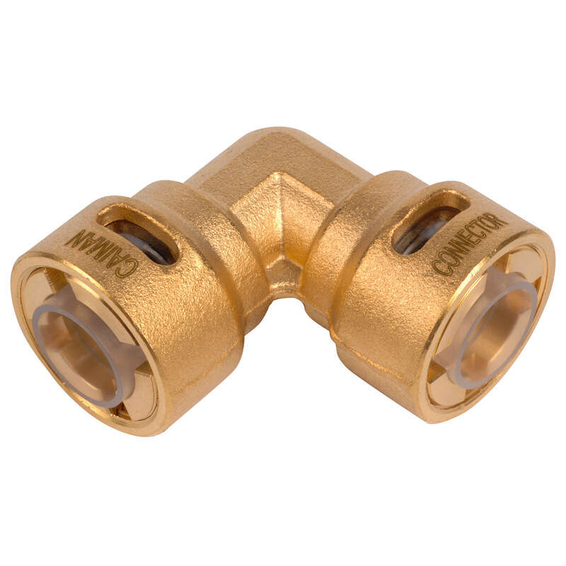Image du produit CA&Iuml;MAN RACCORD RAPIDE 90&deg; &Agrave; PRESSION 1/2" - RAC54014