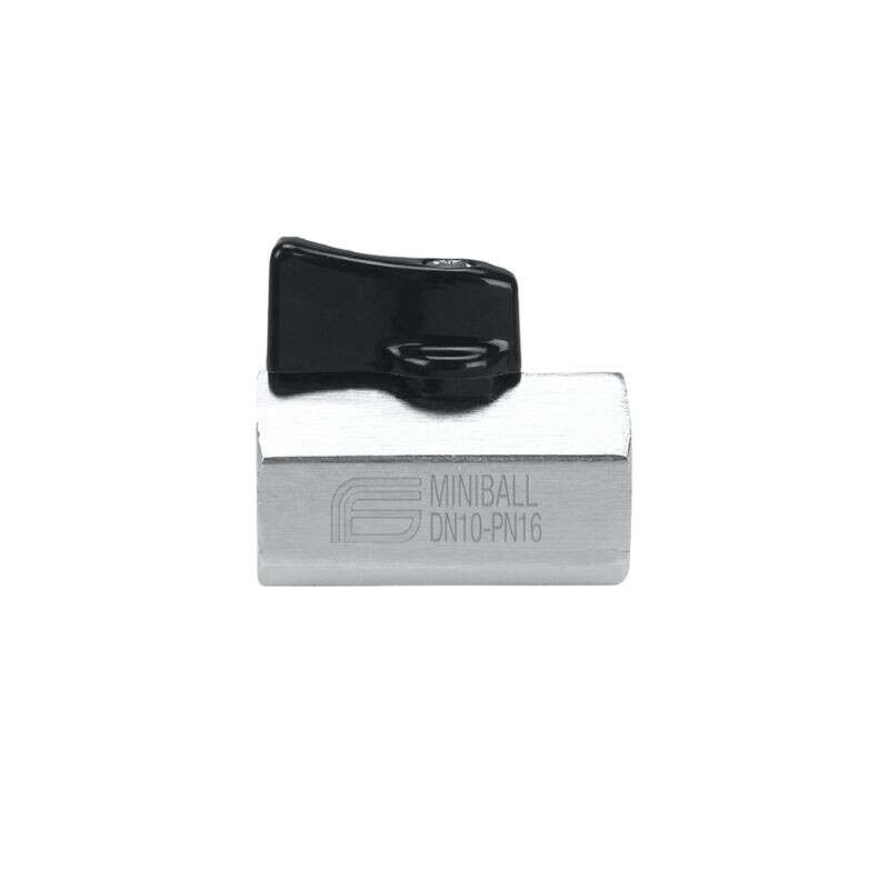 Image du produit MINI VANNE 3/8 FF LEVIER ALU NOIR - 1506C403