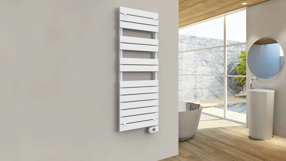 Image du produit DOMAO 200 - SECHE SERVIETTE ELECTRIQUE MINIMALISTE A TUBES PLATS 750W - DOM749