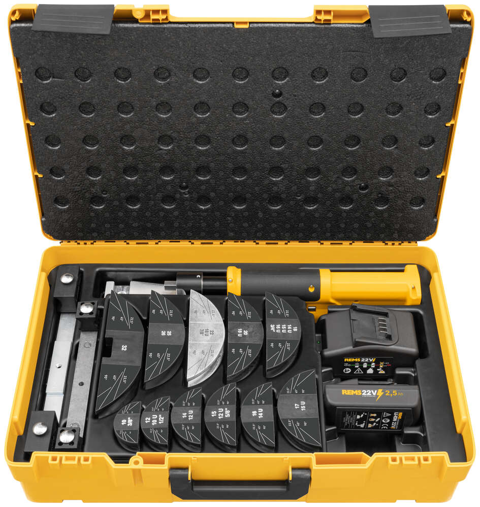 Image du produit REMS HYDRO-SWING 22V SET ALLROUND 10-32 / 3/8-7/8'' - 153418 RX220