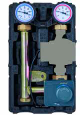 Image du produit GROUPE HYDRAULIQUE PRIMOTHERM K 180-2 DN25 SANS CIRCULATEUR AVEC MOTEUR ET VANNE 3 VOIES - 77817