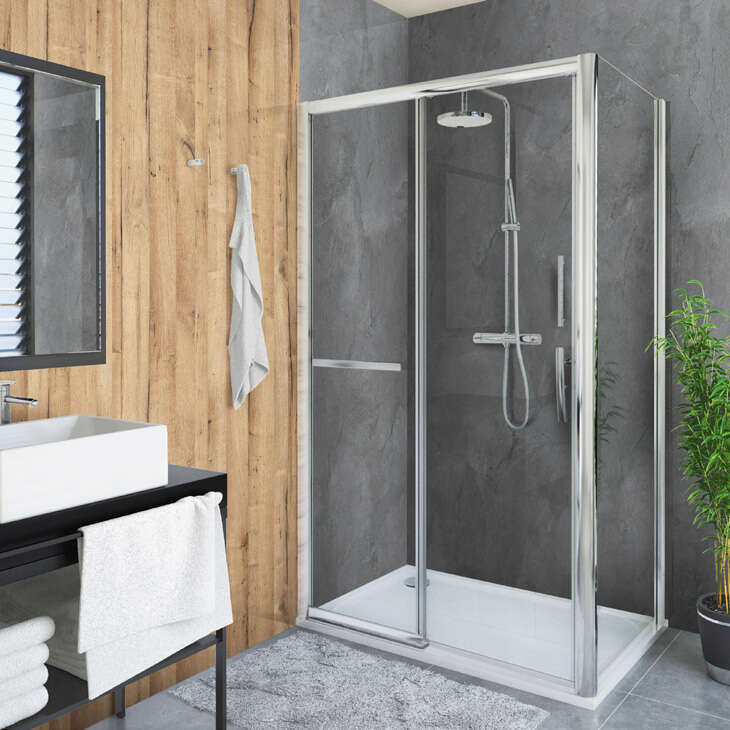 Image du produit PANNEAU MURAL ASPECT MARBRE VIPANEL L150 2.55M EP.3MM BLANC MAT - PMMAR150250303P