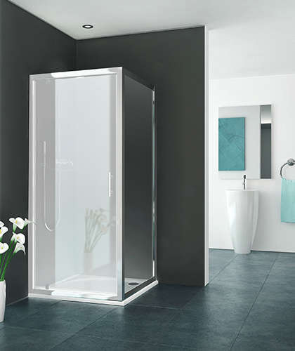 Image du produit PAROI FIXE EQUI 80 POUR MONTAGE ARG VERRE CLAIR 779-805