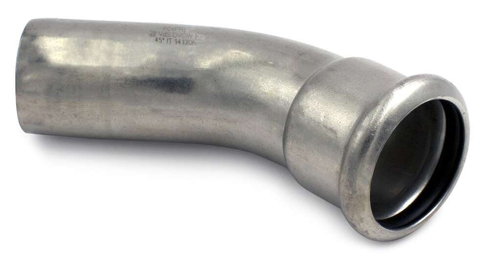 Image du produit COUDE 45&deg; &Oslash; 18 MF INOX REF 181/451 - 181018451C