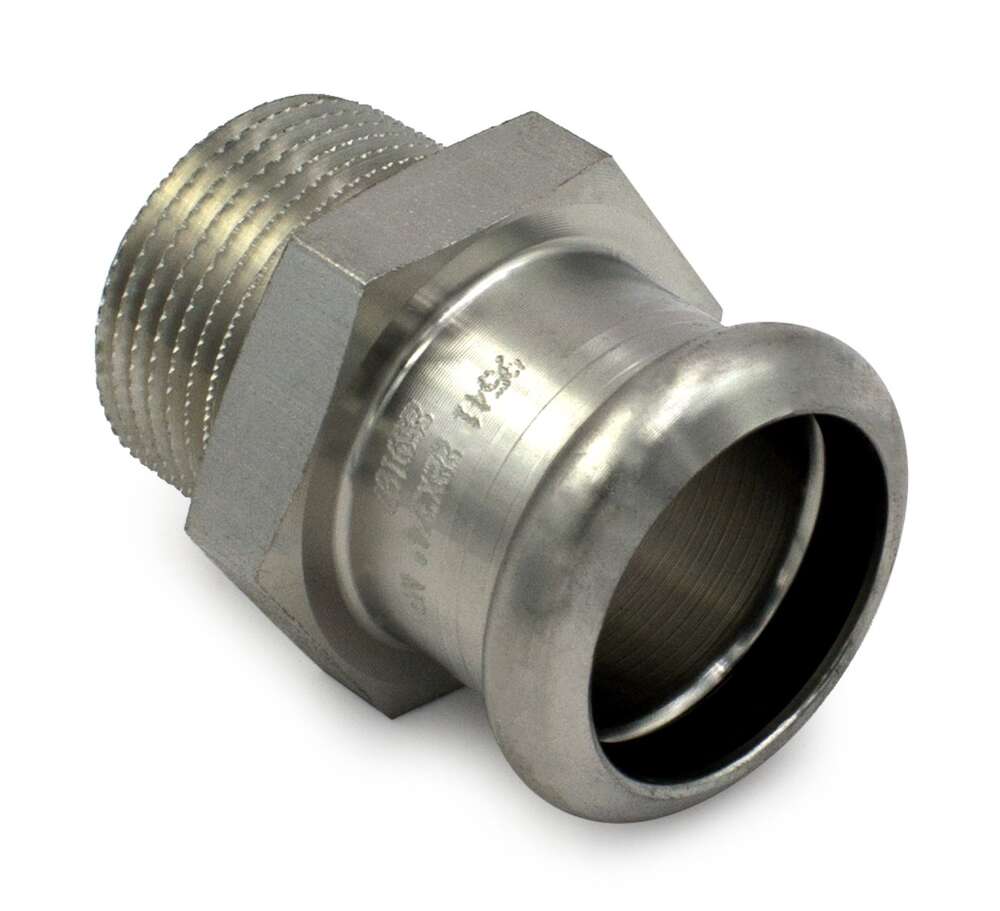 Image du produit MAMELON &Oslash; 15X1/2' FILETE MALE INOX REF 187 - 1871020