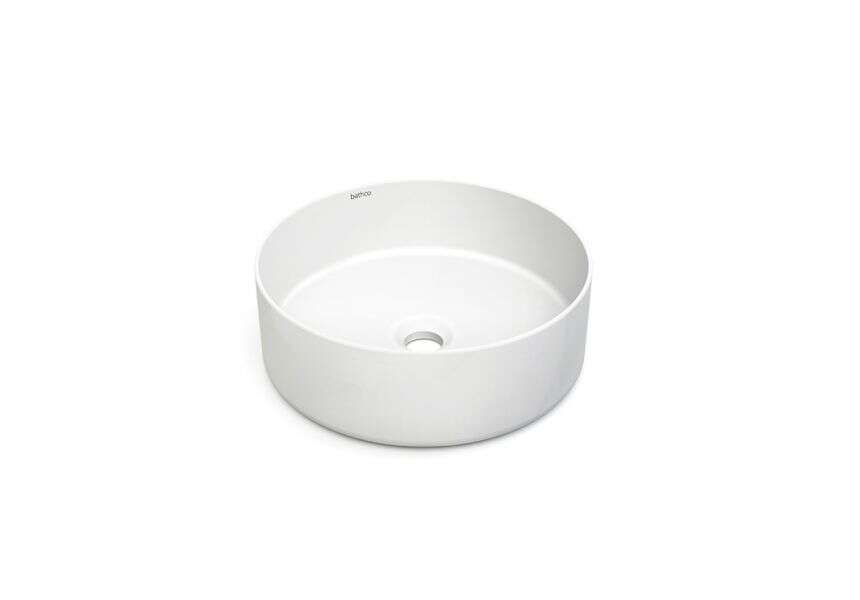 Image du produit VASQUE RONDE BLANC MAT 375X130 DINAN - 4151