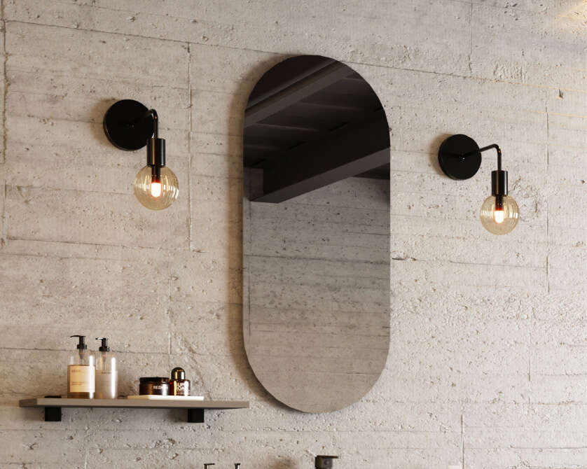 Image du produit MIROIR REFLET OBLONG+ VERTICAL 40X90 SANS &Eacute;CLAIRAGE - 905084
