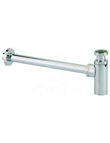 Image du produit SIPHON LAVABO ABS CHROM&Eacute;, R&Eacute;GLABLE 50/120MM, SORTIE MURALE 300MM &Oslash;32MM, ROSACE - 13070000000