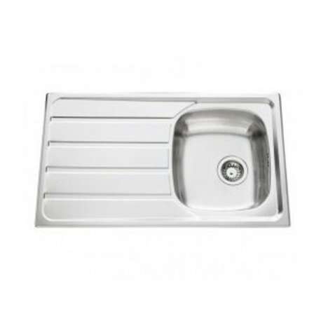 Image du produit EVIER MONTEBELLO 1 BAC 1 EGOUT 860X500 INOX MICRO STRUCTURE - EV4501 IMS