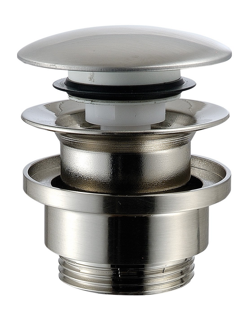 Image du produit BONDE CLICK-CLACK NICKEL BROSS&Eacute; UNIVERSELLE AVEC OPTION &Eacute;COULEMENT LIBRE  - ITRTSA117NF