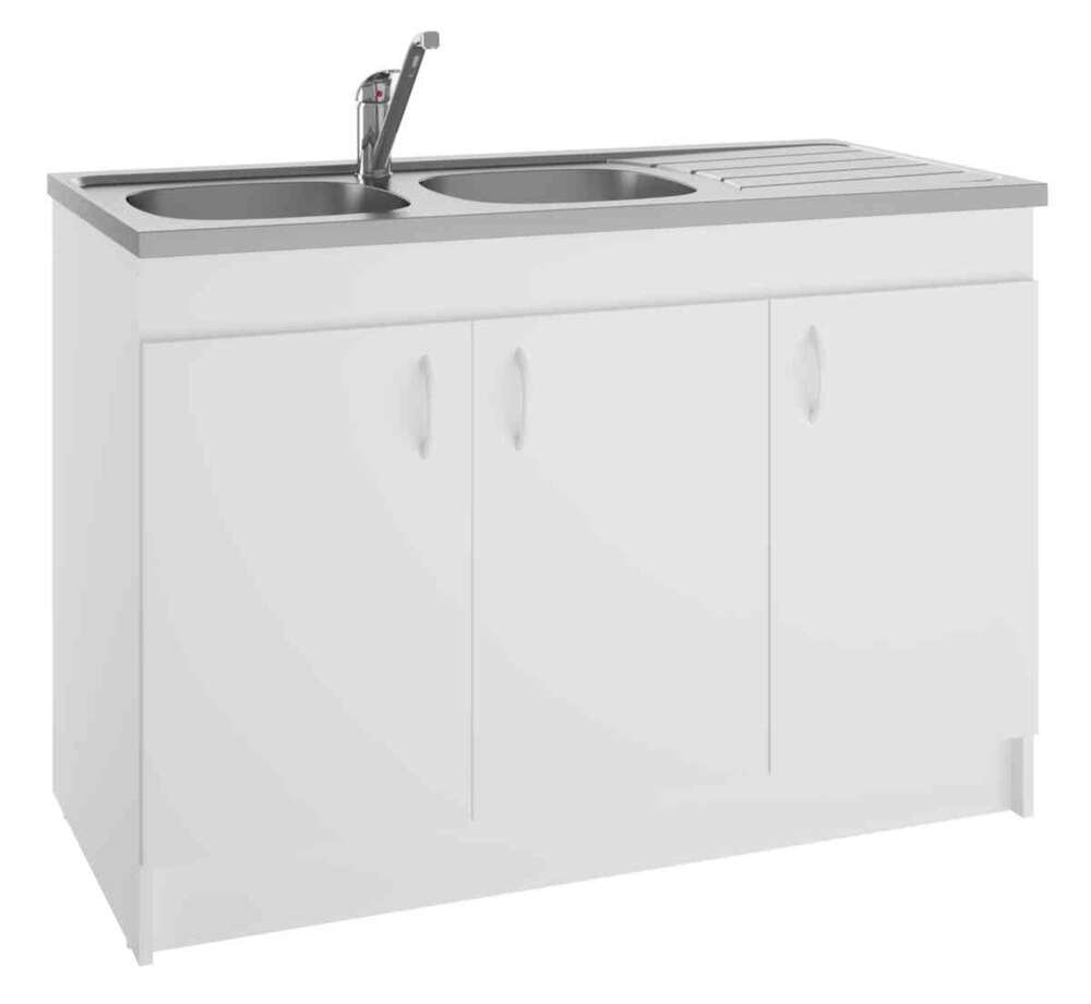 Image du produit MEUBLE SOUS-EVIER SIM'NF L1200 3 PORTES - S12N03120