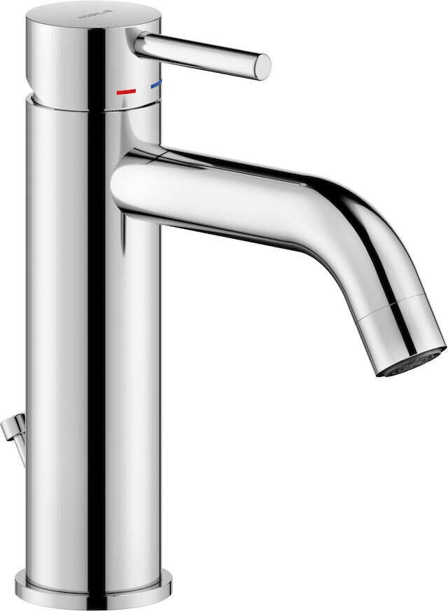 Image du produit MITIGEUR LAVABO LIVE BEC HAUR AVEC VIDAGE 1''1/4 CHROME - LV00118/15CR