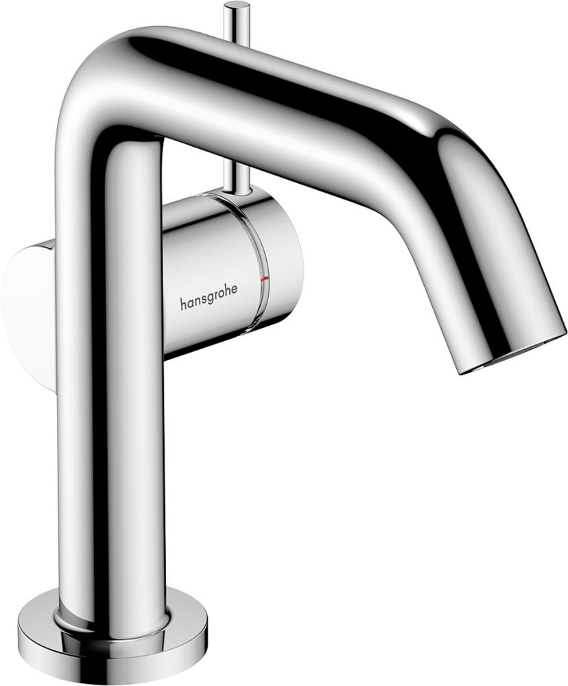 Image du produit MITIGEUR DE LAVABO TECTURIS S 110 FINE COOLSTART, BONDE PUSH-OPEN CHROM&Eacute; - 73320000