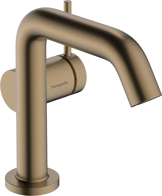 Image du produit MITIGEUR DE LAVABO TECTURIS S 110 FINE COOLSTART, BONDE PUSH-OPEN BRONZE BROSS&Eacute; - 73320140