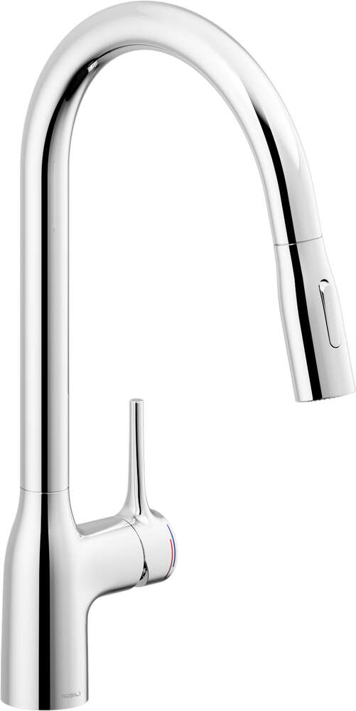 Image du produit MITIGEUR EVIER AVEC DOUCHETTE EXTRACTIBLE 2 JETS  CHROME - CU128137CR