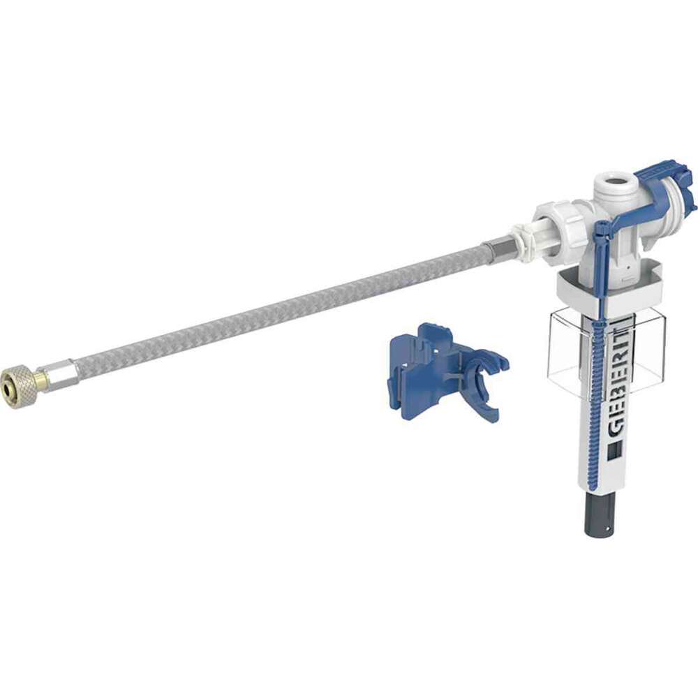 Image du produit ROBINET FLOTTEUR GEBERIT TYPE 383, ALIMENTATION LAT&Eacute;RALE, 3/8 SIG/DEL - 243.408.00.5