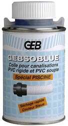 Image produit GEBSOBLUE COLLE PVC BTE  250 ML SPECIAL PISCINE