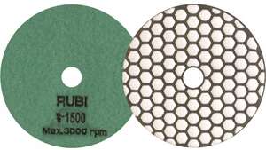 Image produit RUBI DISQUE DIAMANT POLISSAGE ET PONCAGE A SEC  Ø 100 MM GR1500 REF 62975