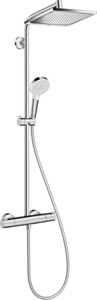 Image produit SHOWERPIPE CROMETTA E 240 1JET ECOSMART CHROMÉ - 27281000