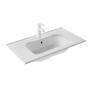 Image produit PLAN VASQUE CERAMIQUE 80 SLIM BLANC - 123343