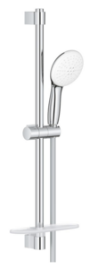 Image produit ENSEMBLE DE DOUCHE 2 JETS 8L AVEC BARRE 600 MM ET TABLETTE TEMPESTA 110 CHROM&Eacute; - 26638003