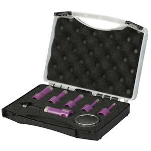 Image produit COFFRET DE 6 TREPANS DIAMANT A SEC M14 D.6/8/10/12/18/22 - 11101451