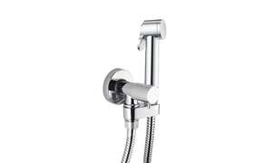 Image produit ENSEMBLE ROBINET D'ARR&Ecirc;T 1/2" M AVEC SUPPORT ORIENTABLE - DOUCHETTE D'ARR&Ecirc;T PALOMA ABS - E57006B00030015