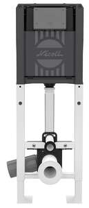 Image produit VIRTUO&reg; ONE BATI-SUPPORT, AUTOPORTANT, AVEC PLAQUE REC BLANC BRILLANT - WBS1PRECB