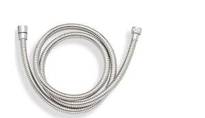 Image produit FLEXIBLE DOMAO 1M50 DA ECROU ANTITORSION LAITON CHROM&Eacute; (EX : ADX02) - 50666DOM